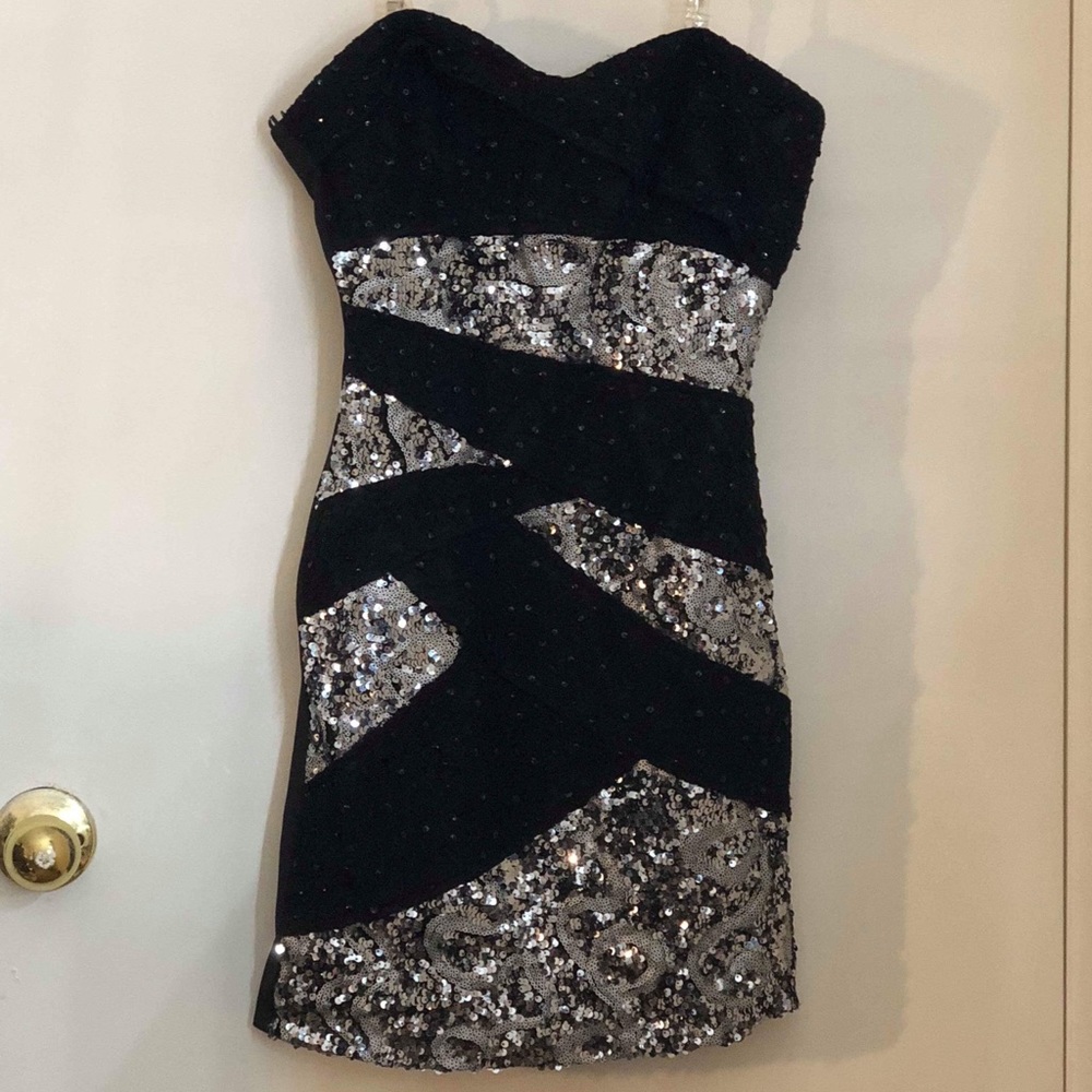 Mini sparkly dress